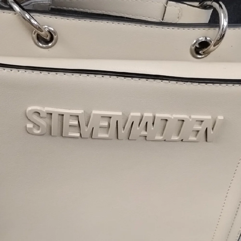 Steve Madden Vanilla Faux Leather Convertible Crossbody Bag - Picture 2 of 13